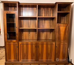 libreria parete soggiorno