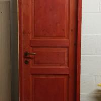 porta battente legno grezzo 70 cm