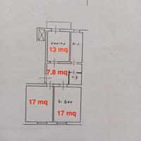 Appartamento 3 ampi vani Campo Marte