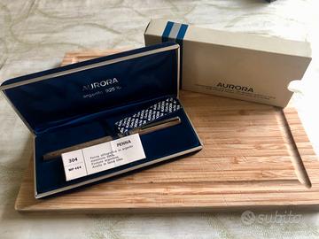 Penna stilografica Aurora Argento 925 o/oo