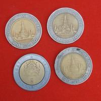 9 monete Thailandia /collezione/numismatica