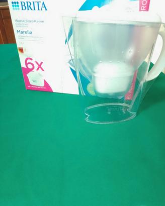 brocca Brita con filtri x acqua 