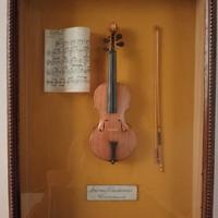 Quadro con violino Stradivarius
