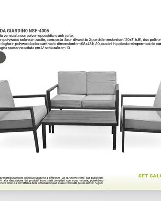 Set Giardino Nuovo