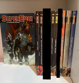 SUPEREROI LE GRANDI SAGHE LE LEGGENDE MARVEL