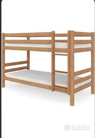 letto a castello ikea  Mydal  Bianco 
