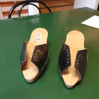 Zoccoli in legno anni '40