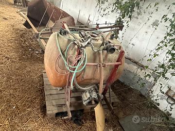 Botti irroratrici sollevamento