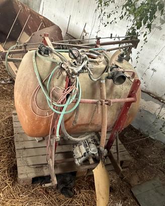 Botti irroratrici sollevamento