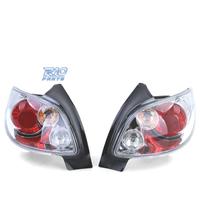 FANALI PEUGEOT 206 98-09 FONDO CROMATO ROSSO