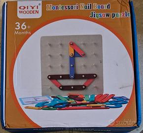 Qiyi Montessori Nail Board Jigsaw Puzzle