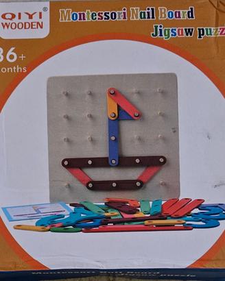 Qiyi Montessori Nail Board Jigsaw Puzzle