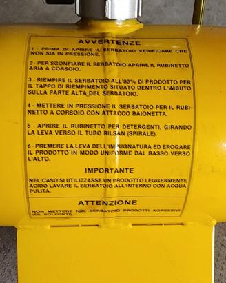 Nebulizzatore detergente