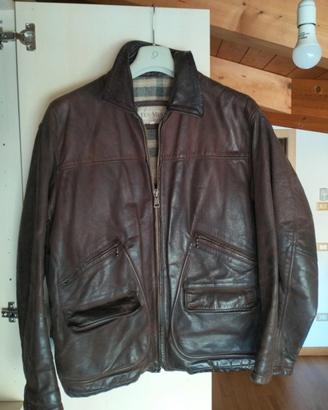 giubbotto uomo in pelle anche da moto Tex Mex