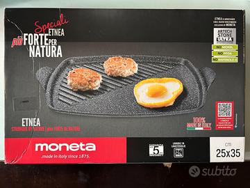 Moneta Gusto Griglia Rettangolare, bistecchiera