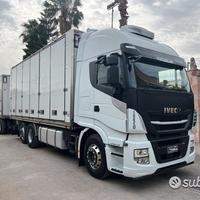 Stralis 480 motrice e rimorchio frigo 2015 E6