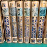 Enciclopedia Curcio di Scienza e Tecnica 8 volumi