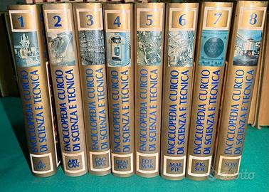 Enciclopedia Curcio di Scienza e Tecnica 8 volumi