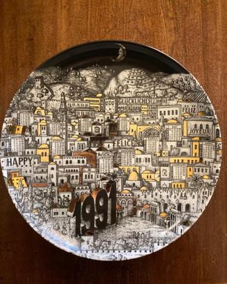Piatto calendario fornasetti 1991