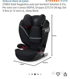 Seggiolino auto Cibex- VENDUTO!!!