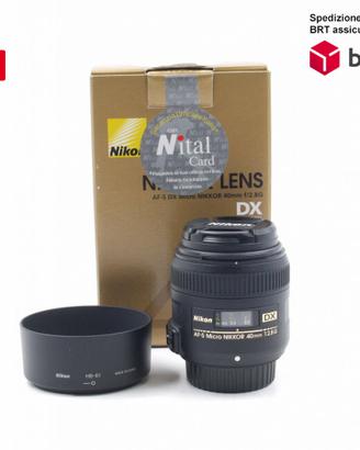 Nikon AF-S DX 40 F2.8 G Micro (Nikon)
