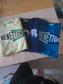tre magliette ragazzino Benetton 10_11