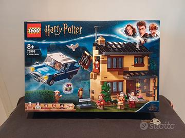 Lego Harry Potter 75968 Privet Drive 4, nuovo