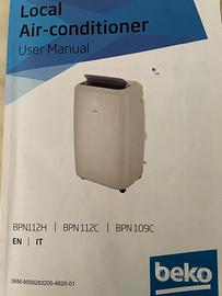 Condizionatore Portatile beko BNP 112H