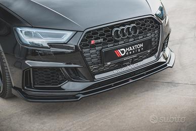 Splitter anteriore V.3 Audi RS3 8V FL Sportback