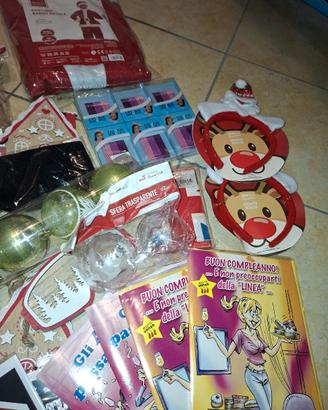 lotto accessori Natale feste a11