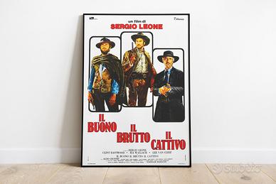 149 Poster Locandina Il buono il brutto il cattivo