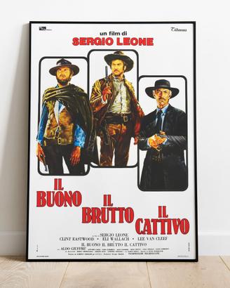 149 Poster Locandina Il buono il brutto il cattivo