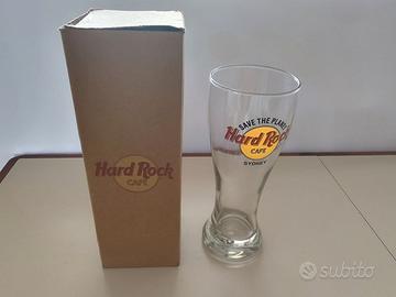 Bicchiere birra Hard Rock Cafè Sidney da collezion