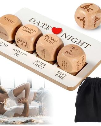 Set dadi coppie gioco romantico san valentino idea