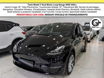 Tesla Model Y 440 cv, AWD, Tetto Panoramico, Auton