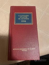 Libretto Calendario Atlante De Agostini 1998