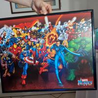 quadro marvel