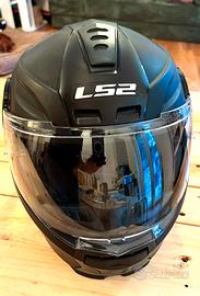 Casco Moto Modulare LS2 STROBE II Matt Black, M