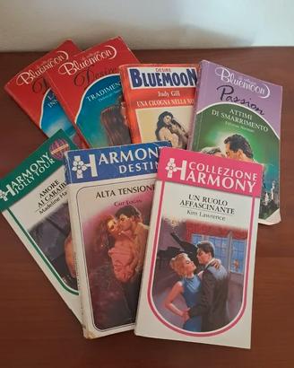 Romanzi  "Collezione Harmony" "Bluemoon Desire"