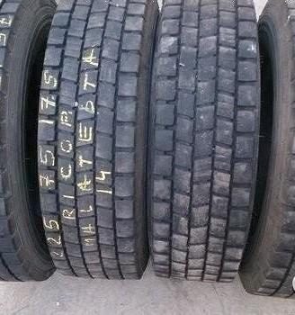 4 di pneumatici usati 225 75 17.5 michelin