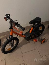 bicicletta bambino con rotelle