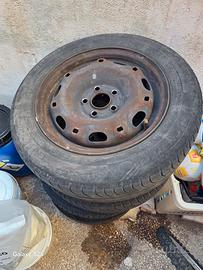 cerchi in ferro polo 9n volkswagen