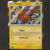 Pikachu shiny (PAF 131) italiano - condizioni NM