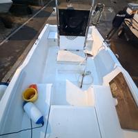 Lady 550  + Suzuki DF100B