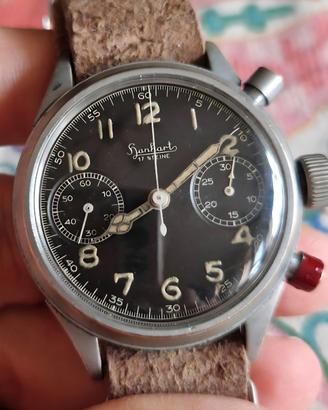 Original Luftwaffe Chrono HANHART cal.41 permuto