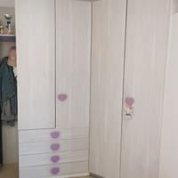 armadio con cabina armadio mobilfino  bambina 