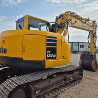 ESCAVATORE CINGOLATO KOMATSU PC138US8 DEL 2007