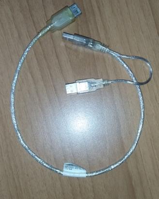 Prolunga USB (attacchi 2 maschio 1 femmina)