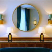 Coppia Applique DOPPIO CONO STILNOVO Style Ottone