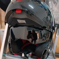 NOLAN N91 EVO Special N-Com Metal Black taglia M